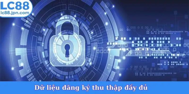 Dữ liệu đăng ký thu thập đầy đủ